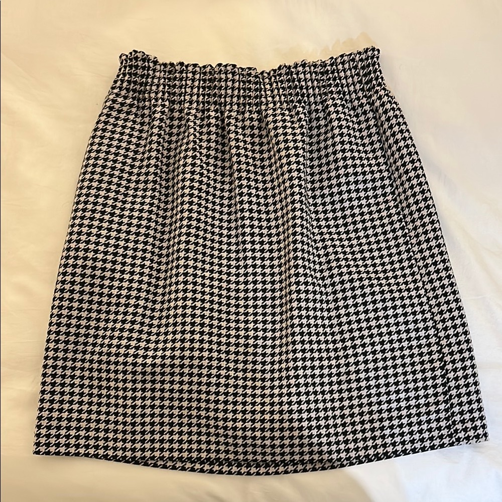 J.Crew Houndstooth Skirt